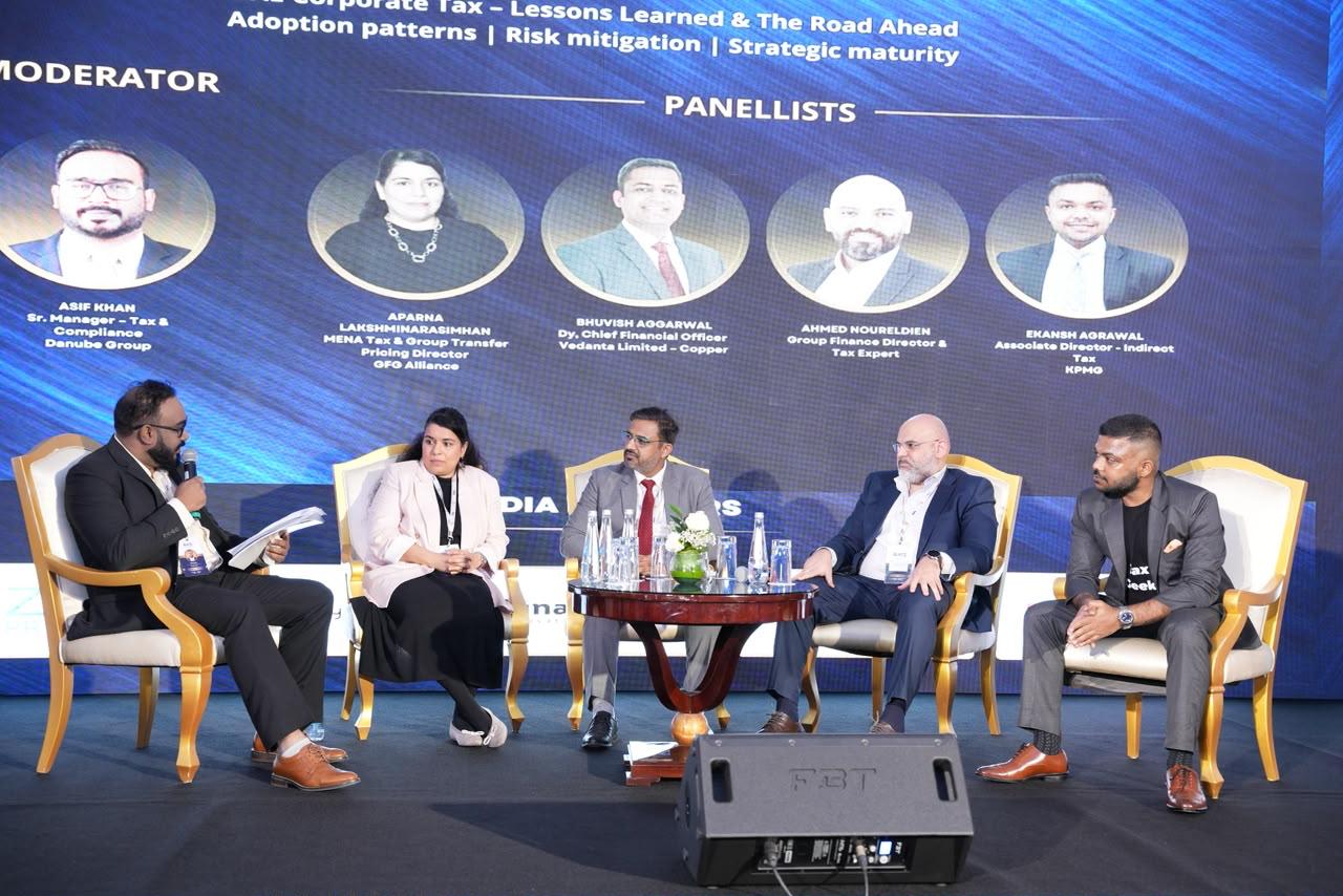 Ekansh Agrawal as panellist on corporate tax adoption and risk mitigation at an industry forum